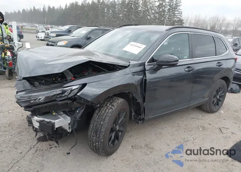 2025 Honda Cr-V Hybrid Sport-L из США, поврежденный, VIN 7FARS6H85SE005573